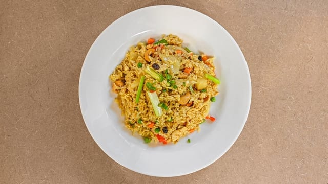 Lunch Pineapple Fried Rice.