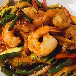 Lunch: Pad Prik King