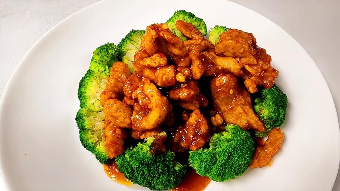 Lunch: Pad Rad Prik.