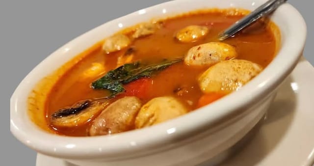 Tom Yum Noodle Soup.